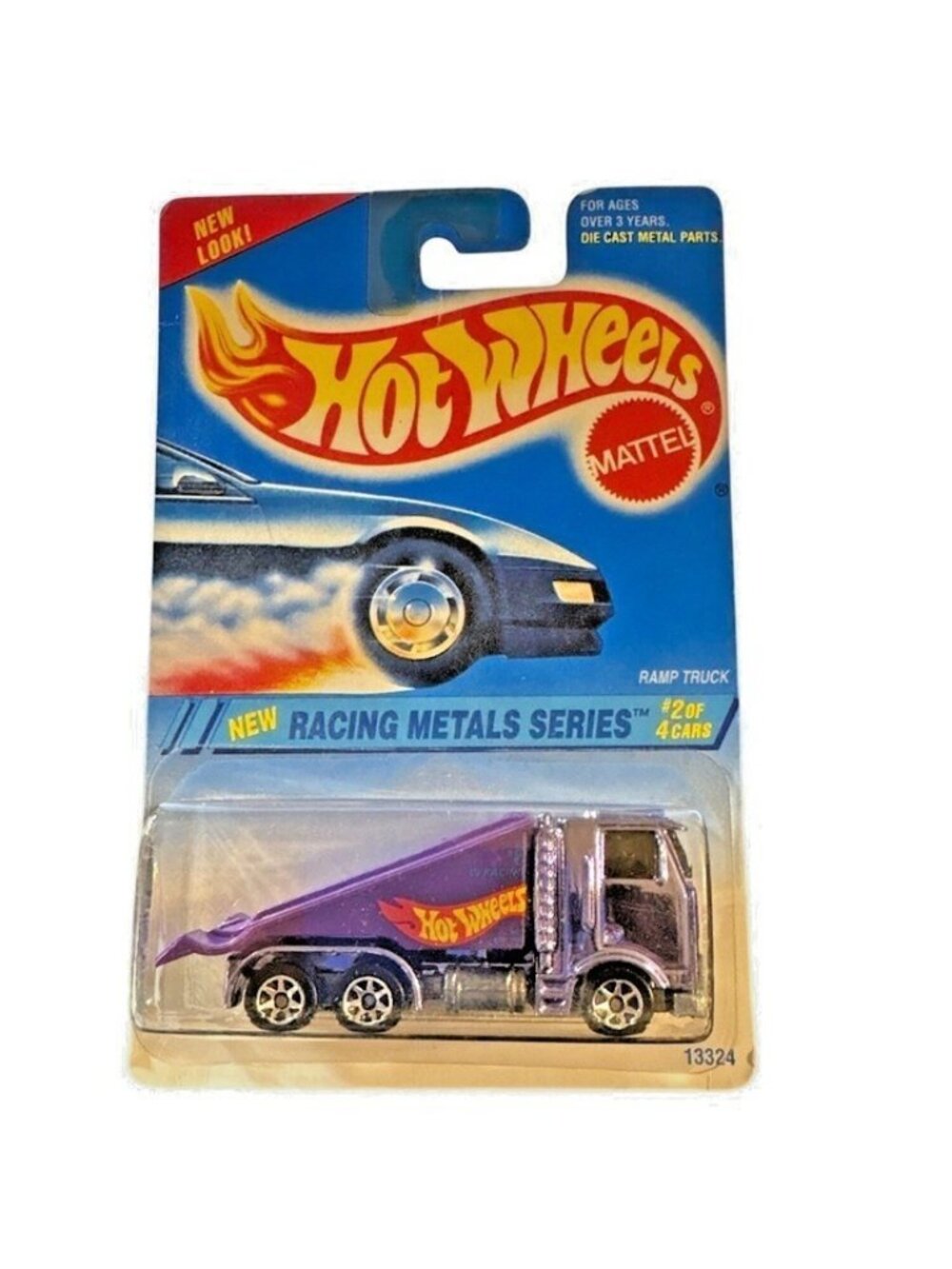 VTG Die Cast Hot Wheels Racing Metals Series Ramp Truck 2/4 Collectible 337 1994